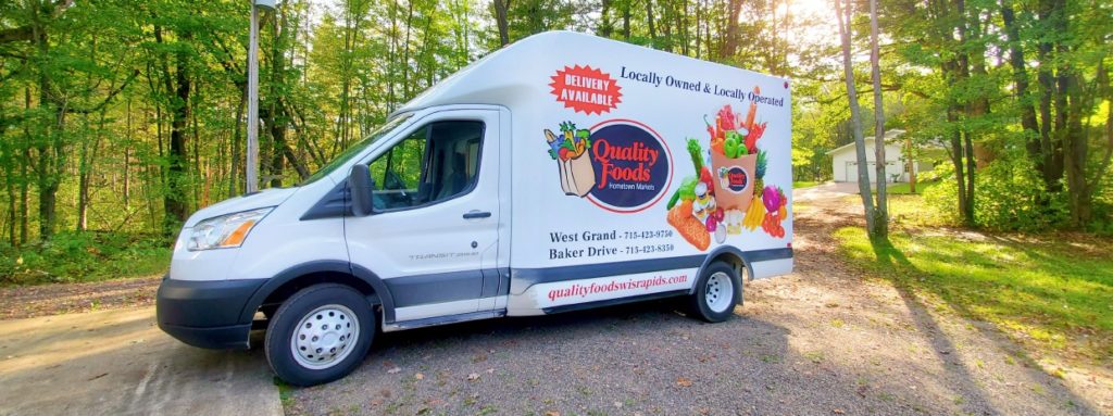 Quality Foods Delivery Truck
